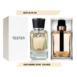 Tester Beas M243 Christian Dior Homme Sport Men edp 25 ml, Парфюм мужской Beas M243 создан по мотивам аромата Christian Dior Homme Sport