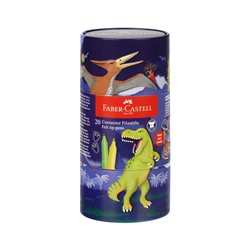 Набор для рисования Faber-Castell "Connector Dinosaur" 20 фломастеров