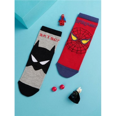 Носки детские, Omsa, 23P61 spiderboy batboy оптом
