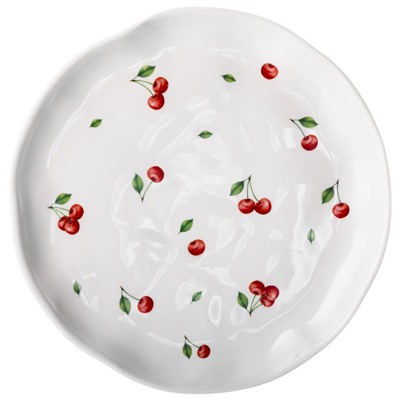 НАБОР ТАРЕЛОК ЗАКУСОЧНЫХ LEFARD "CHERRY" 2 ШТ. 21*21,5*2,5 СМ