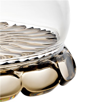 Блюдо для торта с крышкой Vanity, Ø30 см, коричневое