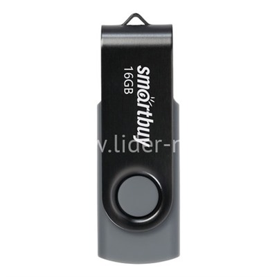 USB Flash 16GB SmartBuy Twist черный 2.0