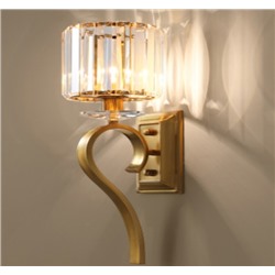 299-234 Бра диам 18 см, выс. 58 см (х1)Стекло+метал