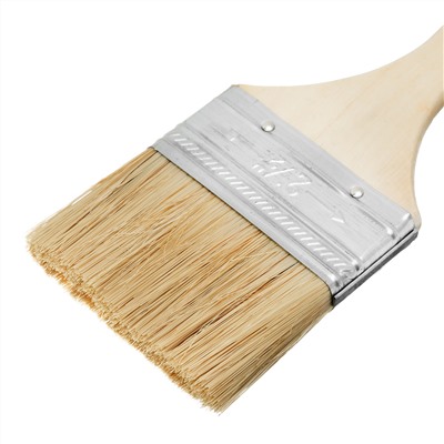 Кисть плоская Slimline 2.5" (63 мм) натуральная щетина, деревянная ручка Sparta