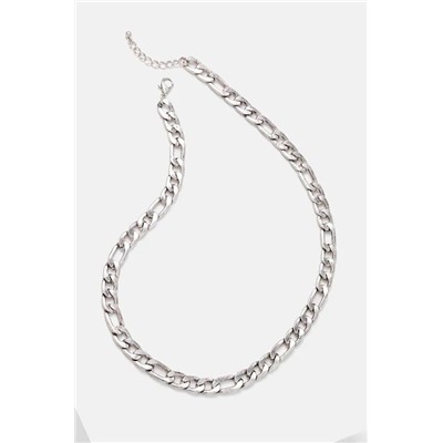 Naszyjnik męski   kolor srebrny