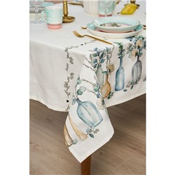 Скатерть "Этель" Flower mood 146х110см, 100% хл, репс 210 г/м2