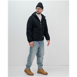 Куртка из вельвета мужская демисезонная черного цвета 25336Ch