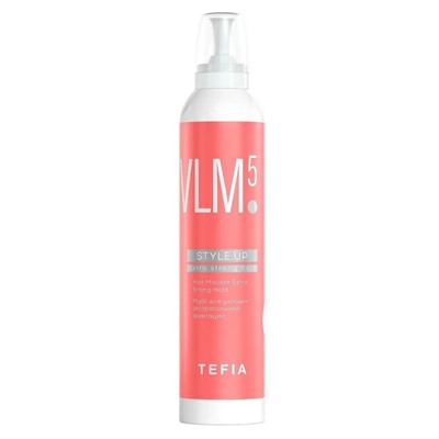 Мусс для укладки экстрасильной фиксации, Hair Mousse Extra Strong Hold, Style.Up, TEFIA, 300 мл