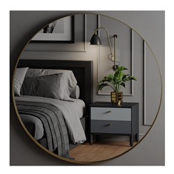 Тумба прикроватная Saga, Hordur, 55х40х50 см, черная