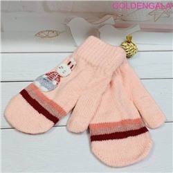 Детские варежки теплые с начесом длина 15 см Арт 4 тип 8