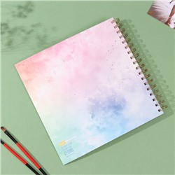 Фотоальбом на спирали 20 листов «Время года», объёмный элемент и 4 вкладки, 24×24 см