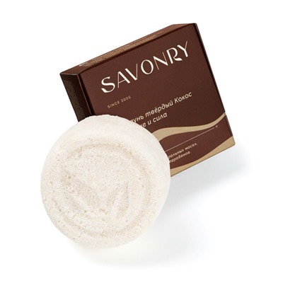 Шампунь твердый КОКОС (питание и сила), 75г