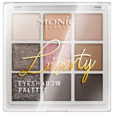 MONIC BEAUTY Тени для век 9 цв Liberty 06 Mysterious Forest