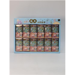 Набор декоративного скотча 5 шт. "Space bunny", purple, шоу-бокс 12 шт.