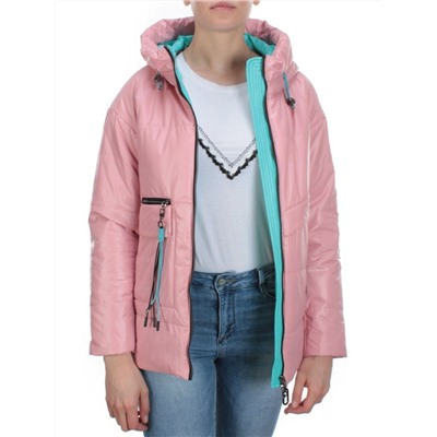 8256 PINK Куртка демисезонная женская BAOFANI (100 гр. синтепон)