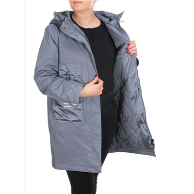 BM-07 LIGHT GRAY Куртка демисезонная женская (100 гр. синтепон)