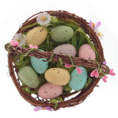 GAEM Изделие декоративное "Корзинка пасхальная", L11 W11 H19 см