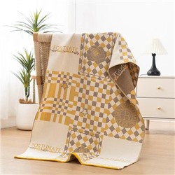 Муслиновое мягкое комфортное пляжное банное полотенце 70x140