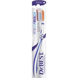 Зубная щётка Dr.Best Professional Atemfrisch, свежее дыхание, средней жёсткости, 1 шт.