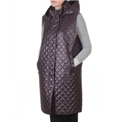 802 DK. VIOLET Жилет утепленный женский (50 гр. синтепон)