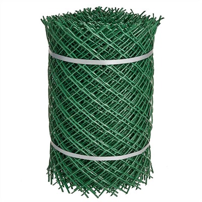 Сетка садовая пластиковая ромбическая 40x40 мм, 0,5x20 м ПРОФИ