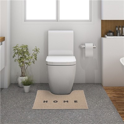 Коврик для ванной Этель "HOME", 40х45 см