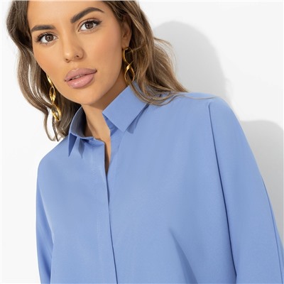 Блуза, носи её каждый день, Твой личный тренд (голубая)