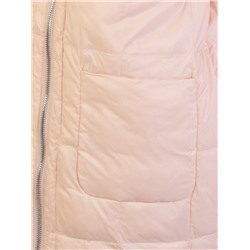 8808 PINK Пальто женское демисезонное (100 гр. синтепон)