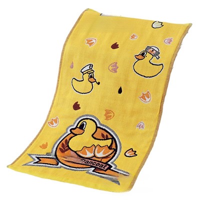 B.Duck, creative gauze children's towel for kindergarten, The genuine authorization of the little yellow duck series must be imitated!