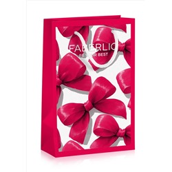 Бумажный подарочный пакет «Акценты праздника»