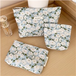 Capacious genuine small cosmetic bag, design handheld small clutch bag, organizer bag