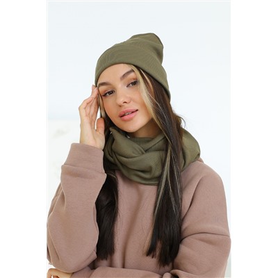 Шапка 25-608L11 хаки