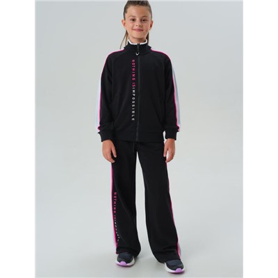 Комплект для девочки: толстовка, брюки