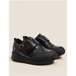 Kids' Leather Light-Up Spider-Man™ School Shoes (8 Small - 1 Large)