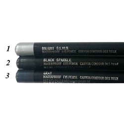 Карандаш для глаз Nyx Waterproof Caryon Contour Des Yeux № 1 Bright Silver (1 шт.)