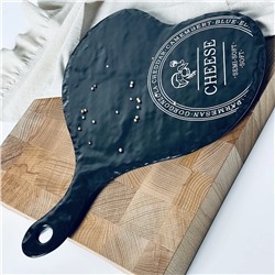 232-027 Сервировочная доска/блюдо 35см для сыра BLACKWOOD  в под.уп.(х16)Фарфор