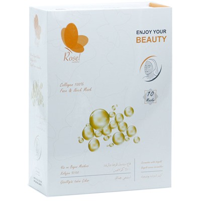 Маска + крем для лица Rosel Cosmetics Face Mask Collagen 100% 36 + 6 g
