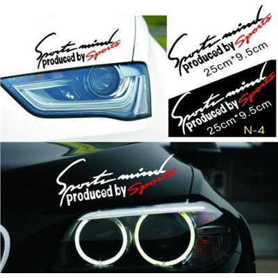 Наклейка автомобильная "Sport" 19*7 см