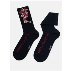 Новогодние носки "женские (люрекс)