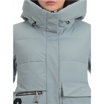 ZZM-21627 GRAY BLUE Куртка зимняя женская (150 гр. холлофайбер)