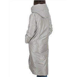EAC327 LT.GRAY Пальто зимнее женское (200 гр. холлофайбера)