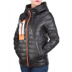 D001 BLACK Куртка демисезонная женская AIKESDFRS (100 % полиэстер)