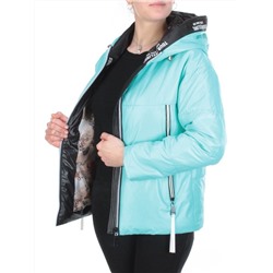 8278 TURQUOISE Куртка демисезонная женская BAOFANI (100 гр. синтепон)