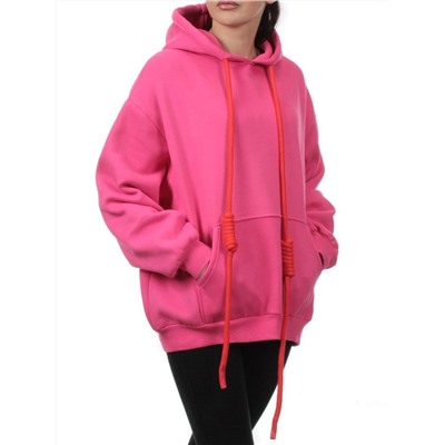 2226 PINK Толстовка женская (85% хлопок, 10% полиэстер, 5% спандекс)