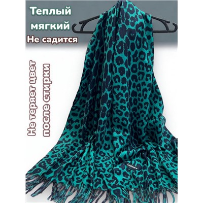 Палантин теплый кашемировый с двусторонним принтом Арт 2322/14