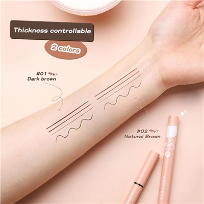 Жидкая подводка карандаш для бровей Banxeer Monster Liquid Eyebrow Pen № 1 1 ml