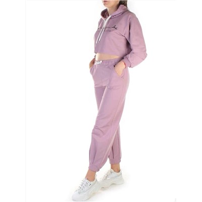 Y316 LILAC Спортивный костюм женский (100% хлопок)