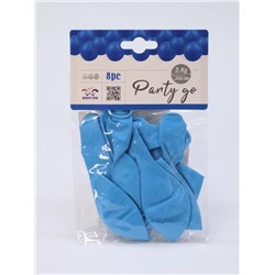 Набор воздушных шаров 8 шт. "Monochrome magic", light blue (30 см)