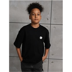 Футболка "Кубик" черный Мальчик