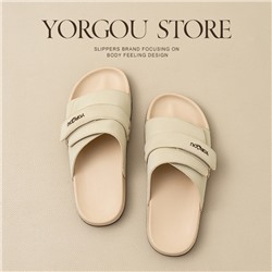 Summer slippers, non-slip footwear, beach slide platform
